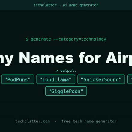 Funny Names for Airpods: EarJester, PodPuns, LoudLlama and more name ideas