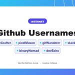 Github Usernames: codeCrafter, pixelMason, gitWanderer and more name ideas