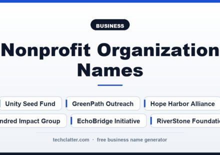 Nonprofit Organization Names: Hope Harbor Alliance, EchoBridge Initiative, Caring Compass Network and more name ideas